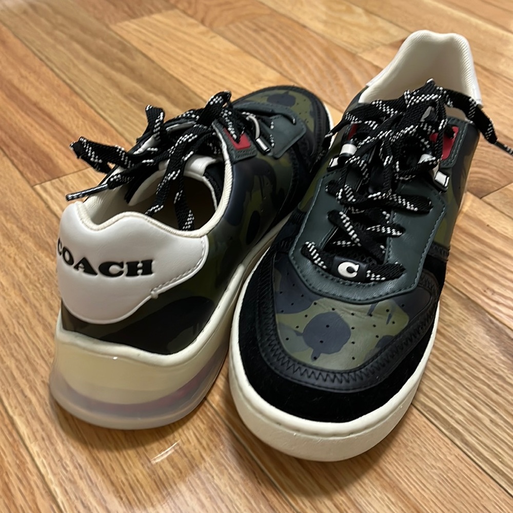 Coach Citysole camo shoes Size 8 Like New
